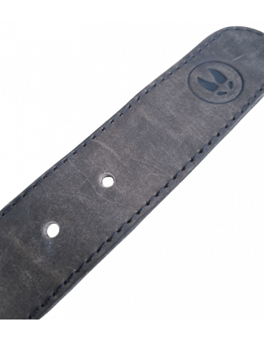 Duke lærbelte semsket skinn