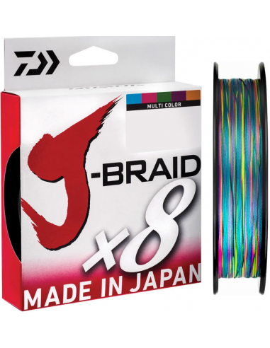 Daiwa J-Braid X8 500m Multicolour