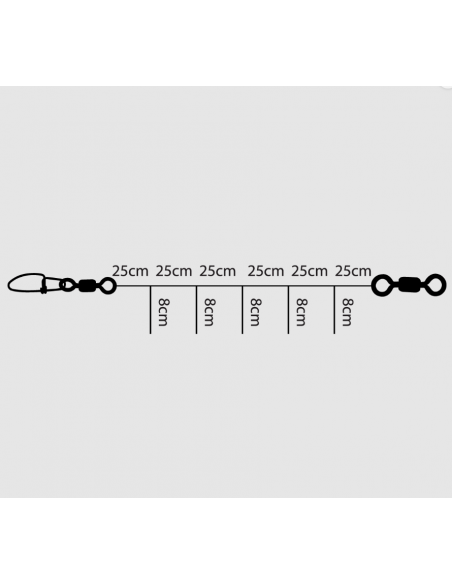 Søvik Makrellhekle 376  1/0 0,60 mm