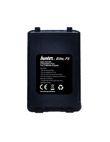 Hunter E-Light Batteri  1700mAh