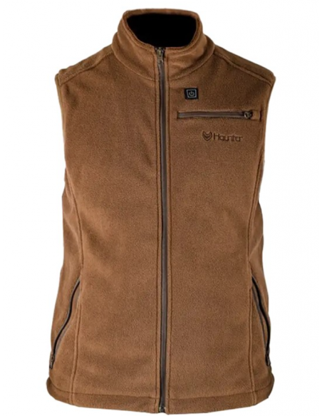 Haunter Heat Fleece Vest Forest Brown
