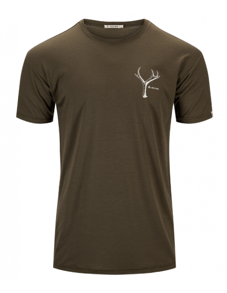 Aclima LightWool Classic Tee Antler Tarmac