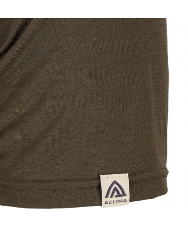 Aclima LightWool Classic Tee Antler Tarmac