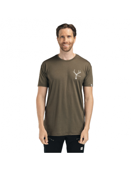 Aclima LightWool Classic Tee Antler Tarmac