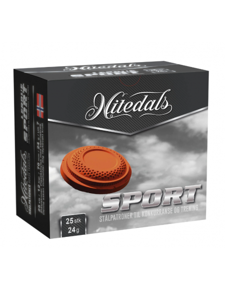 Nitedals Sport Stål 25pk 12/70 24g US7
