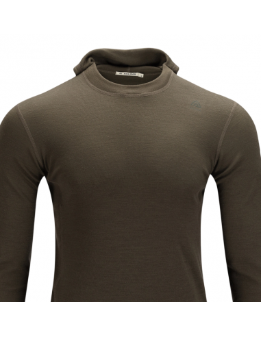 Aclima WarmWool Hoodsweater V2 Ms Tarmac