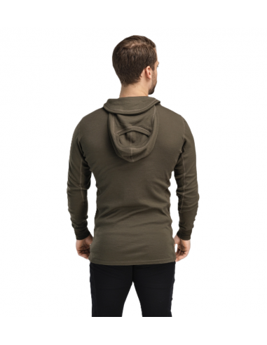 Aclima WarmWool Hoodsweater V2 Ms Tarmac