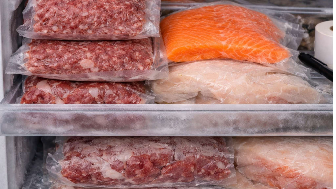 Frysing - Hvordan oppbevare kjøtt og fisk i fryseren