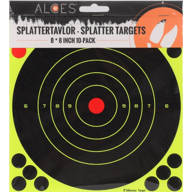 Alces Splatter Targets 8x8 inch - 10-pk – BUAS Outdoors