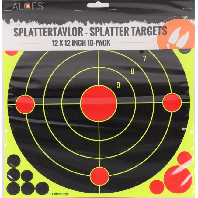 Alces Splatter Targets 12x12 inch - 10pk