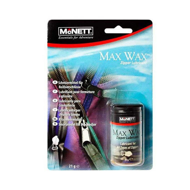Max Wax Zipper Lubricant