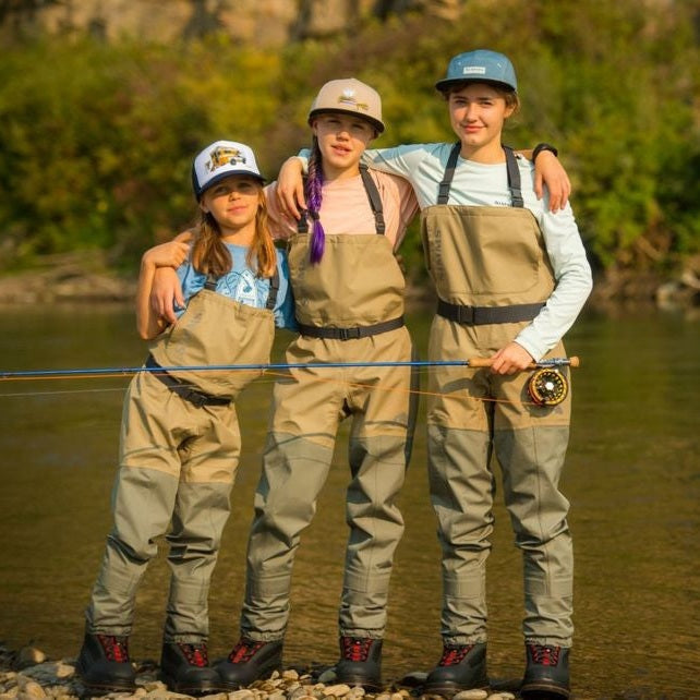 Simms Kids Tributary Stockingfoot Tan