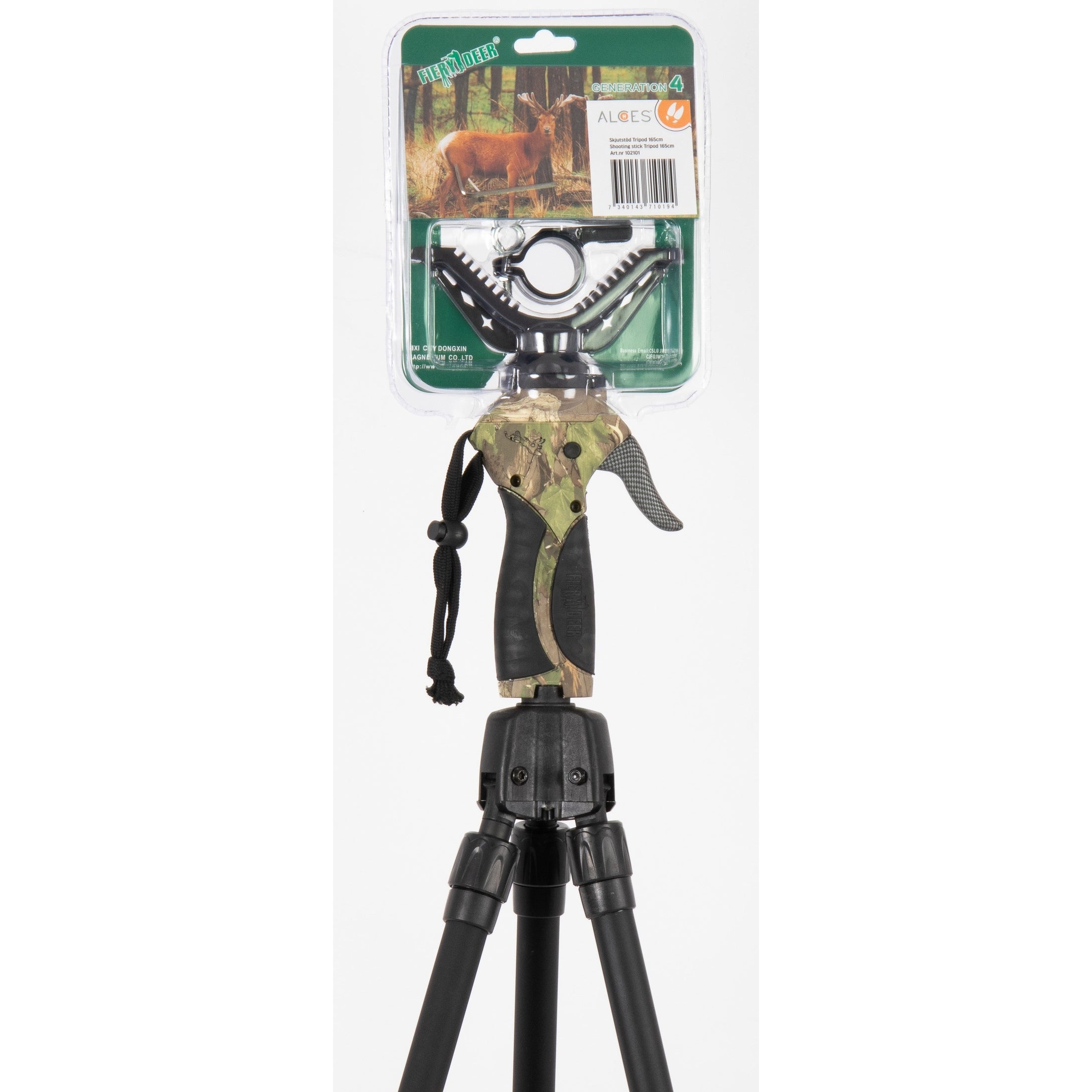 Alces Skytestøtte 165cm - Tripod