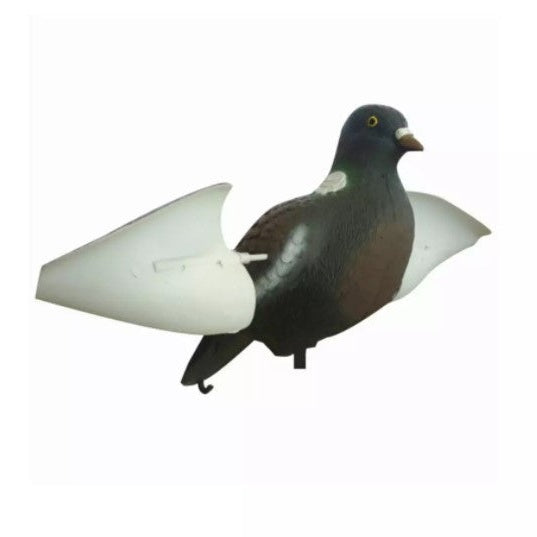 Lokkefugl Due "Kombi Pak" m/Beslag og Bevegelige Vinger