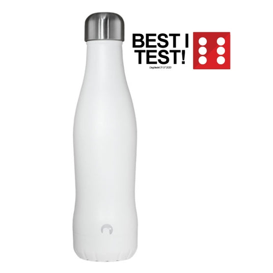 Curve Bottle - Hvit Matt