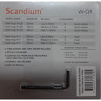 Scandium Steel Rings W-QR 30mm