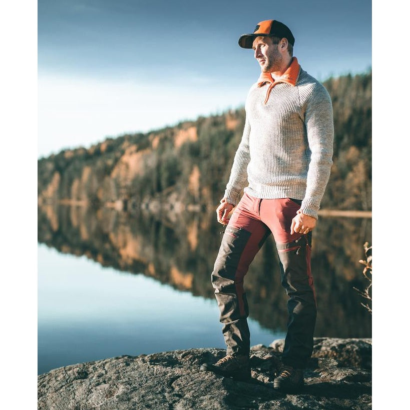 Haunter Turbukse Red Mahoganey Herre