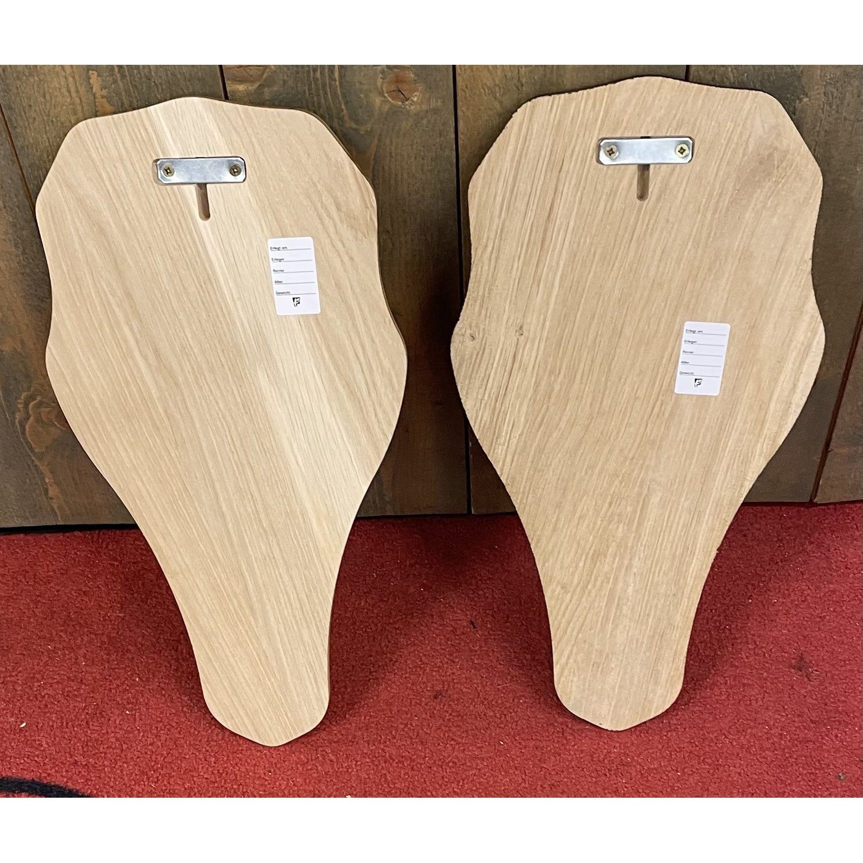 Trofeplate Stor - Lys Eik 48x25cm