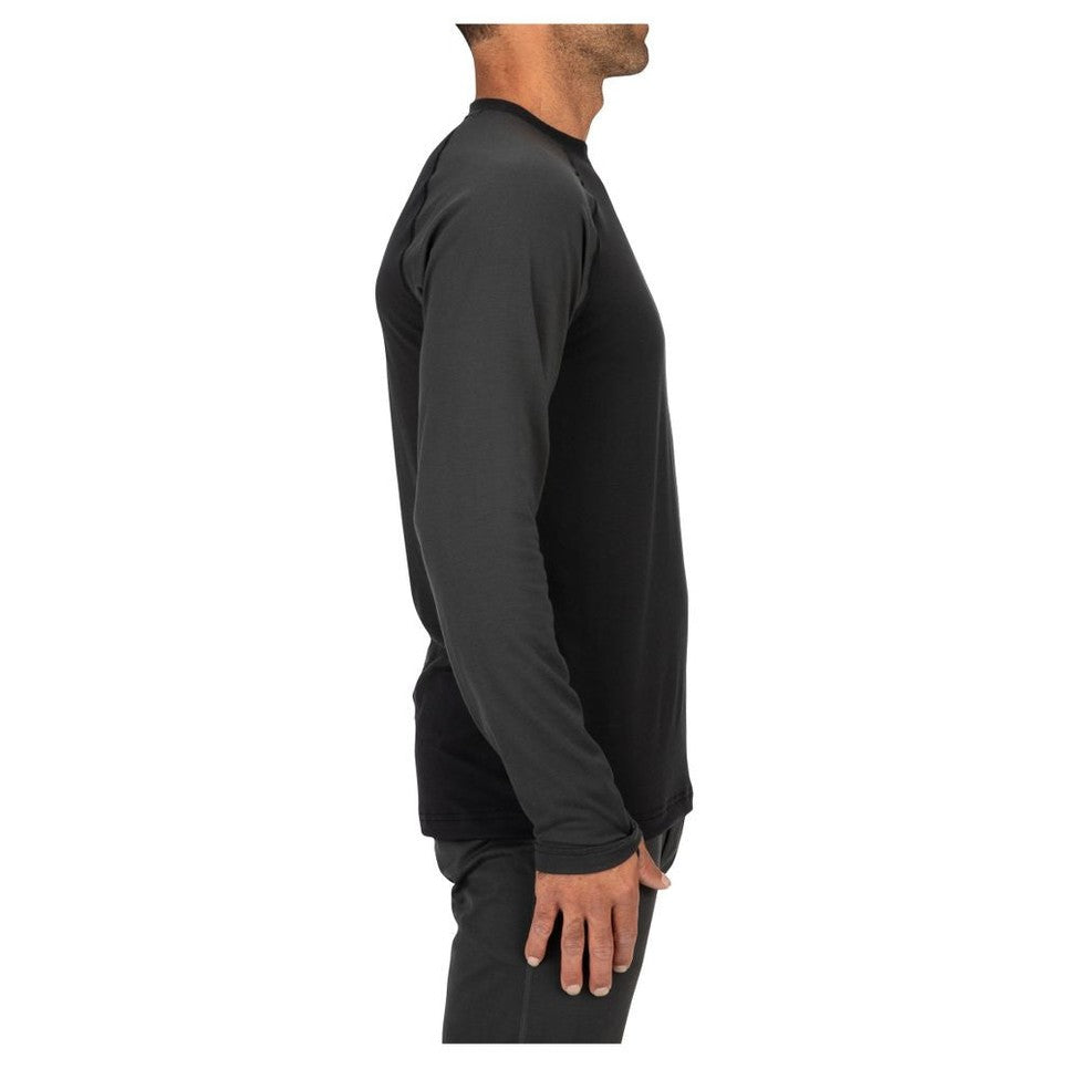 Simms Lightweight Baselayer Top Black