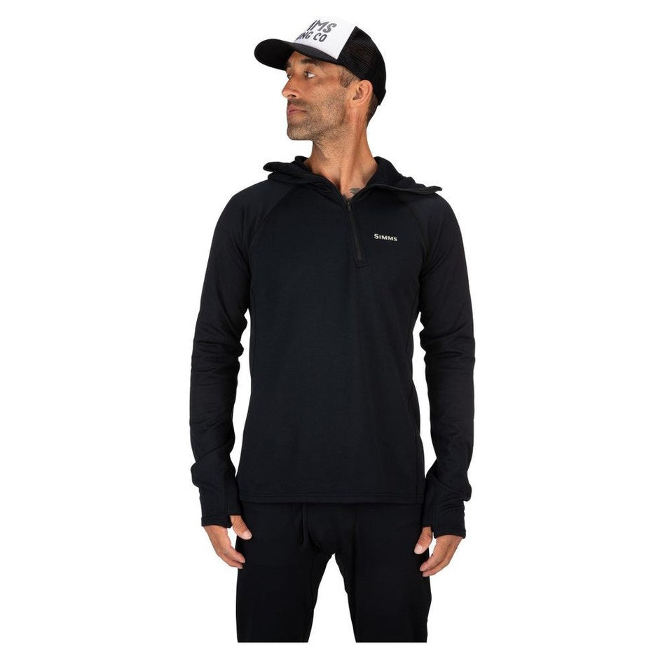 Simms Heavyweight Baselayer Hoody Black