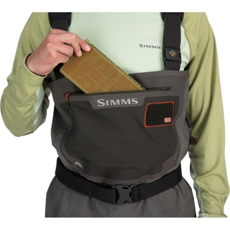 Simms G3 Guide Stockingfoot Gunmetal