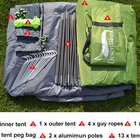 Desert Fox Telt 3 Personer