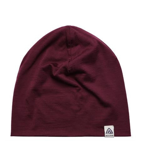 Aclima LW Relaxed Beanie OneSize Zinfandel