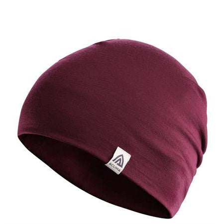 Aclima LW Relaxed Beanie OneSize Zinfandel