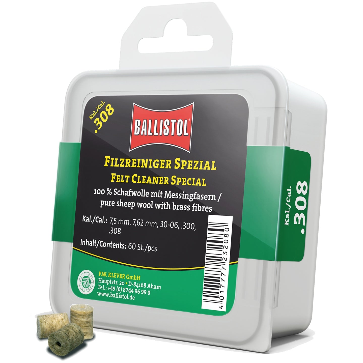 Ballistol - Pussepropper Messingfiber