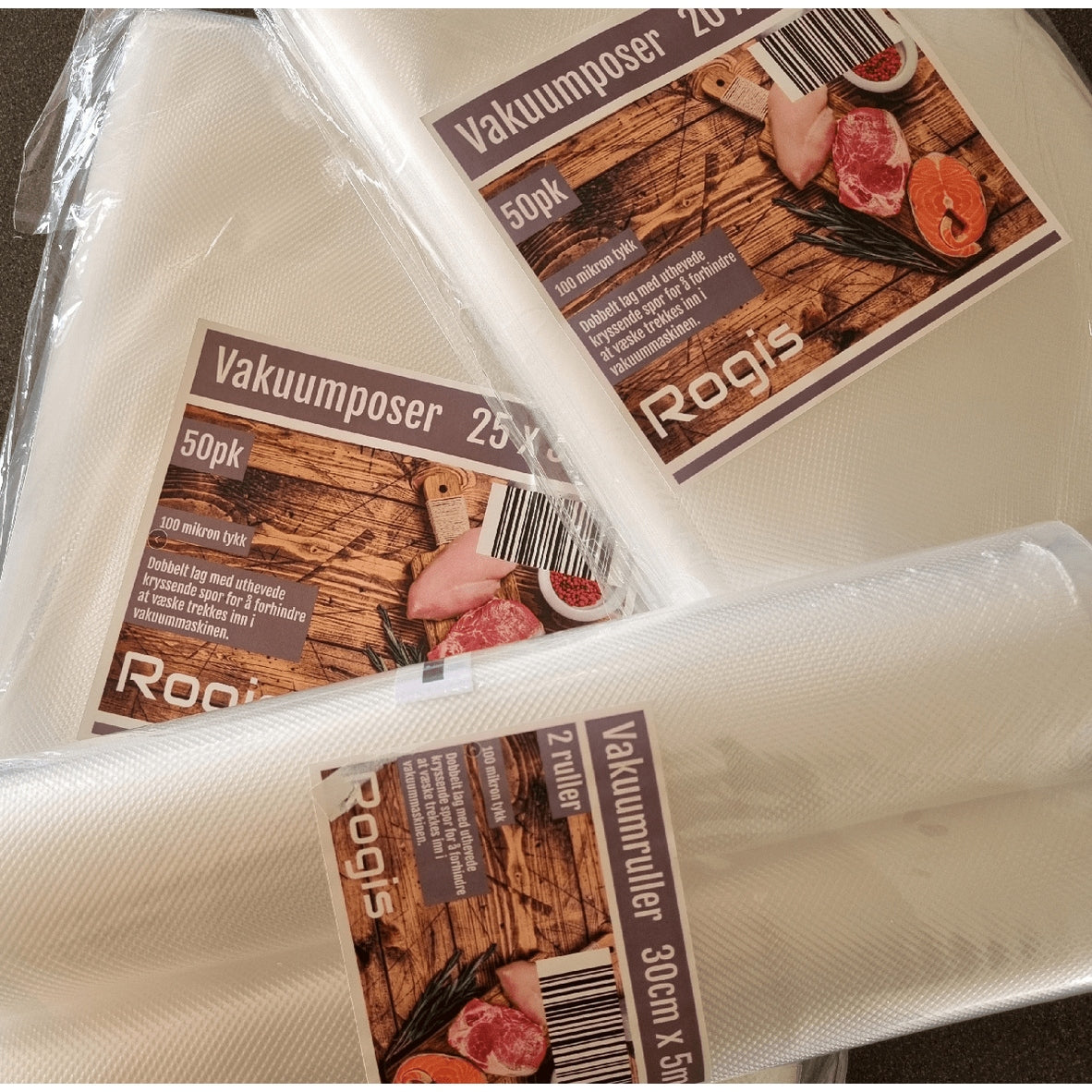 Vakuumruller 2stk 30x500