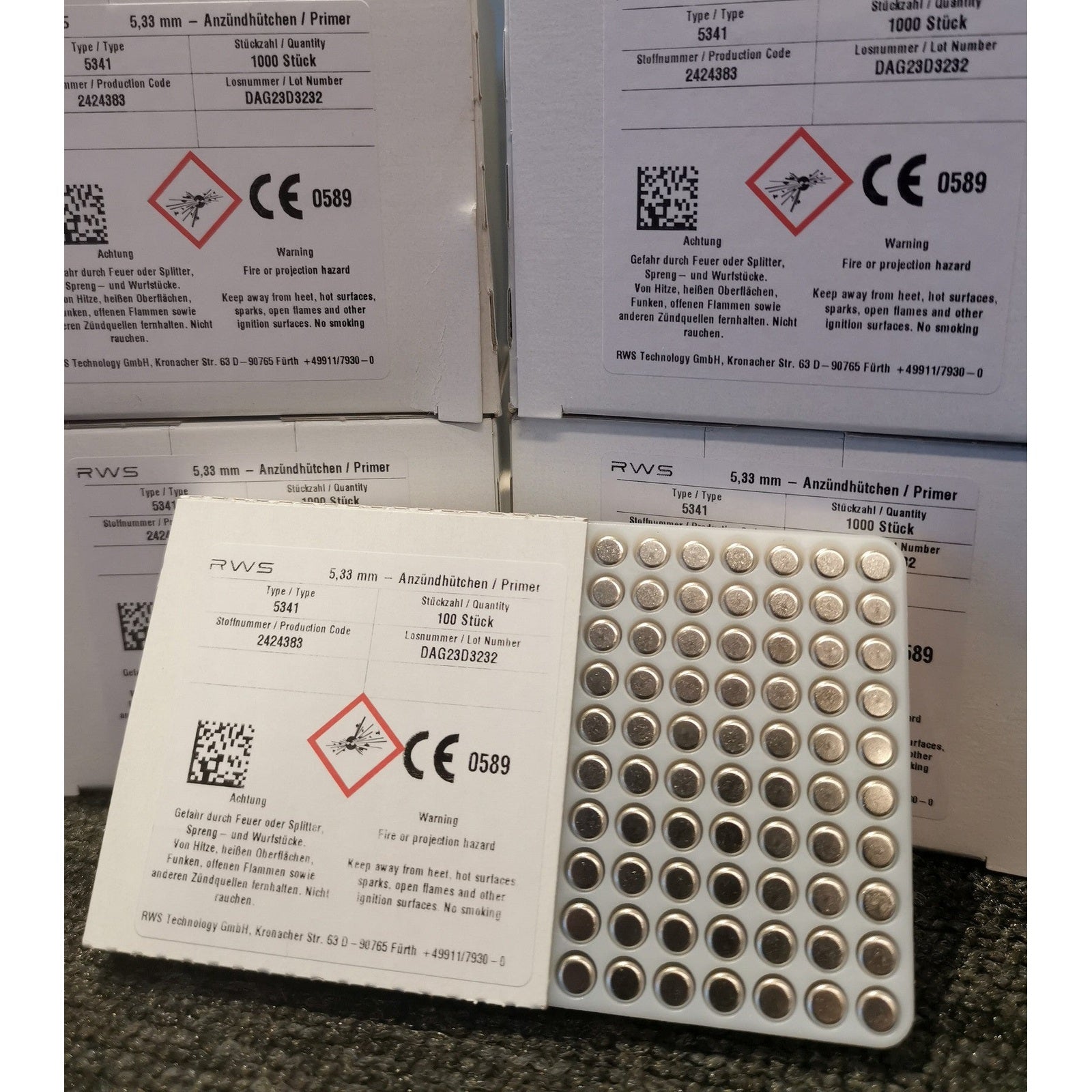 RWS Tennhette LR 5,33mm 5341