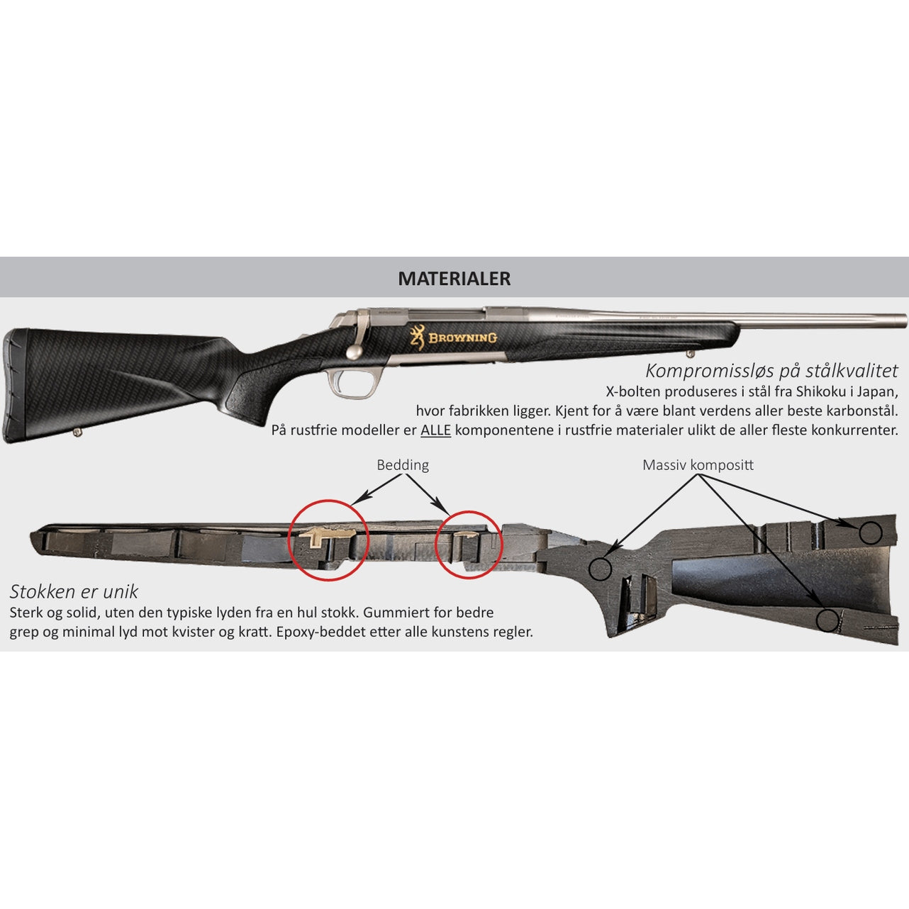 Browning X-Bolt Super Light Tungsten Adjust.