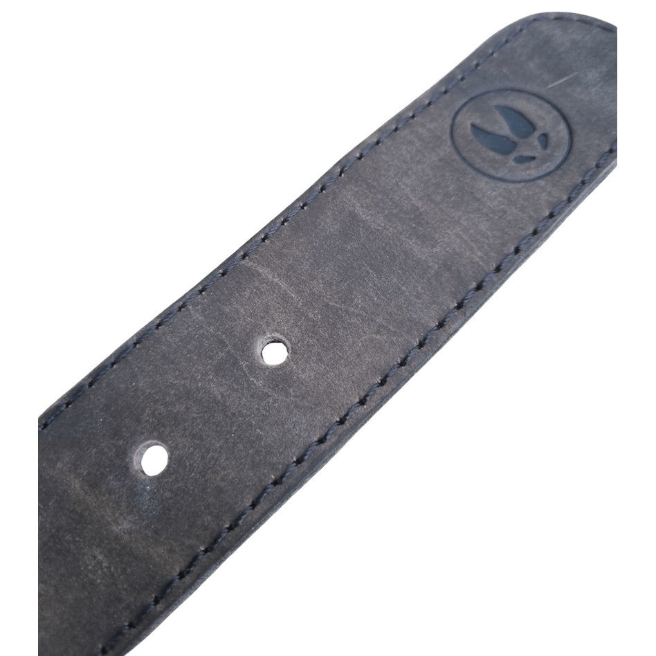 Duke lærbelte semsket skinn