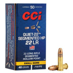 CCI 22LR Segmented Quiet HP 40grs.