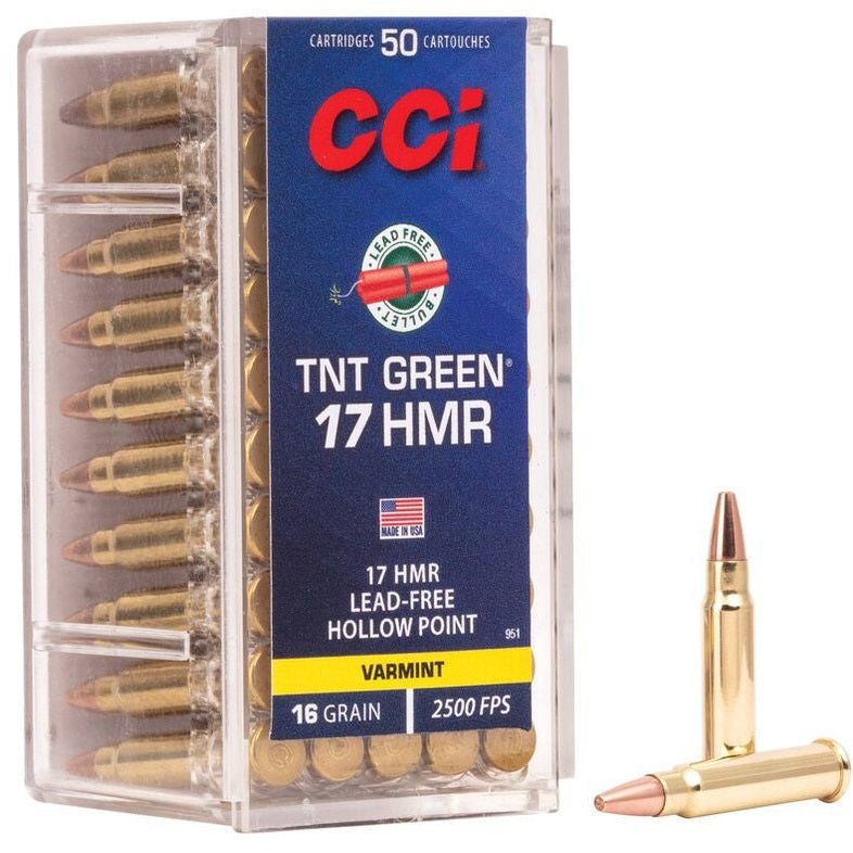 CCI 17HMR TNT Green 16gr