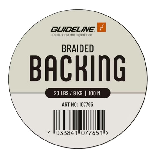 Guideline Braided Backing 20lbs/100m Fl. Yellow