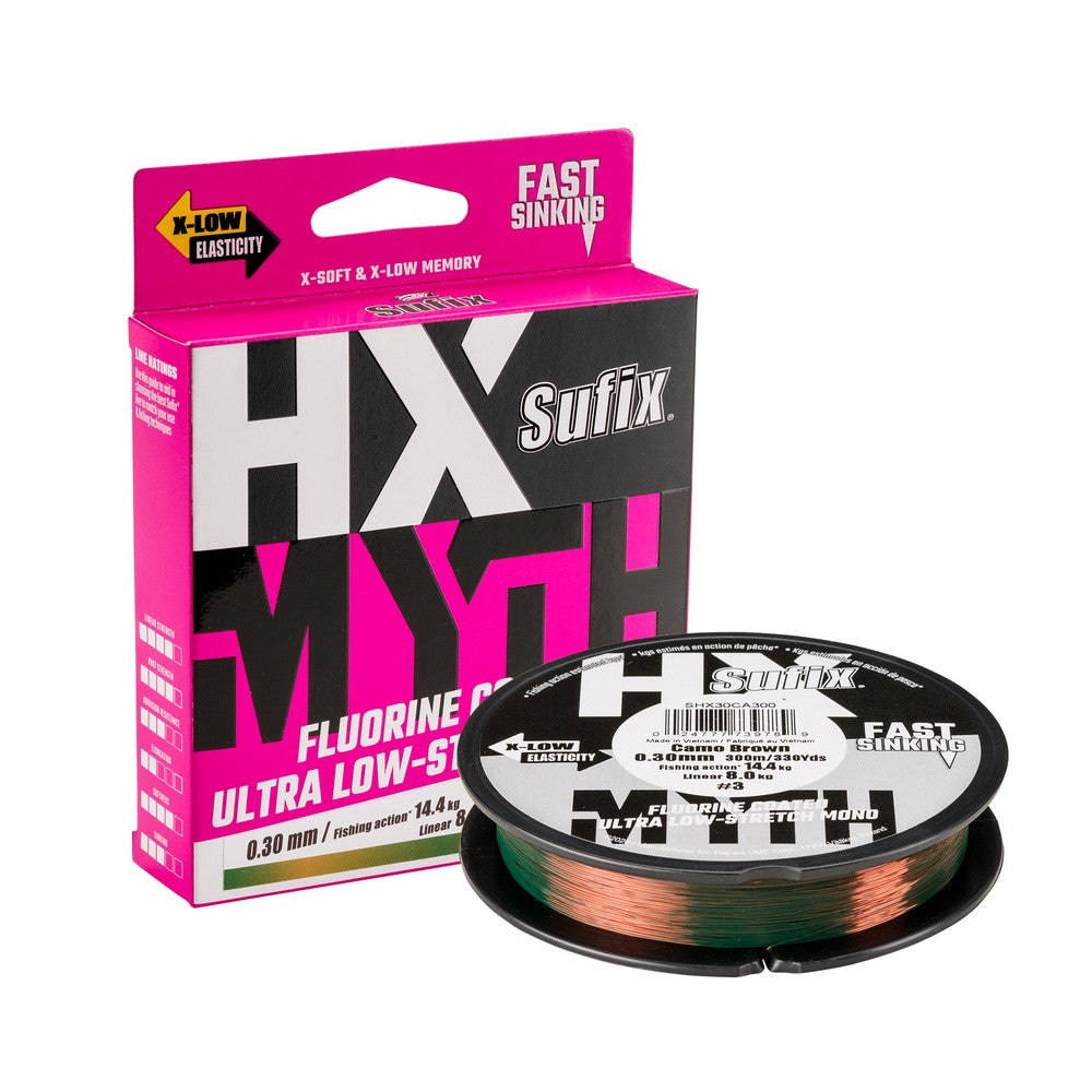 Sufix HX-Myth Camo Brown