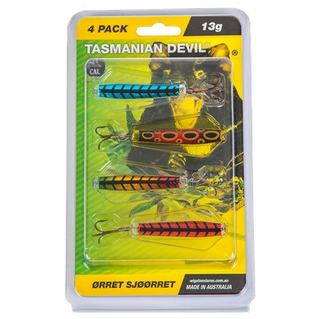 Tasmanian Devil Ørret/Sjøørret 4-pk