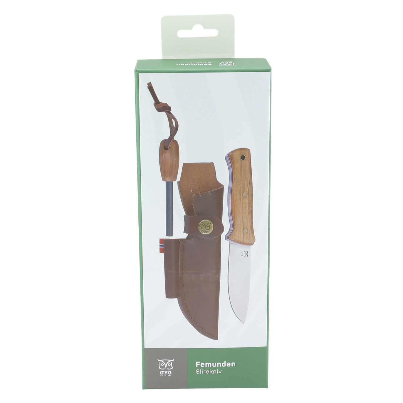 Øyo Kniv Femunden Med Tennstål
