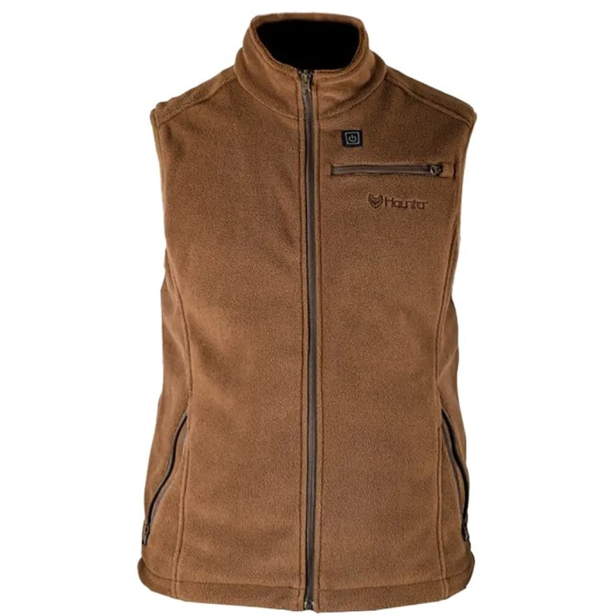 Haunter Heat Fleece Vest Forest Brown