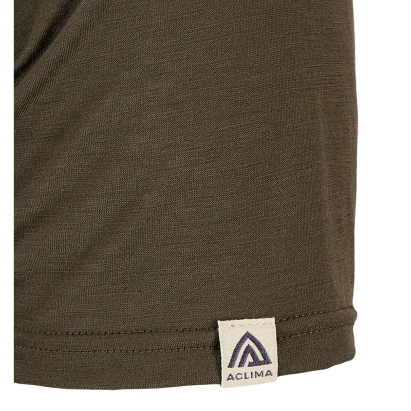 Aclima LightWool Classic Tee Antler Tarmac
