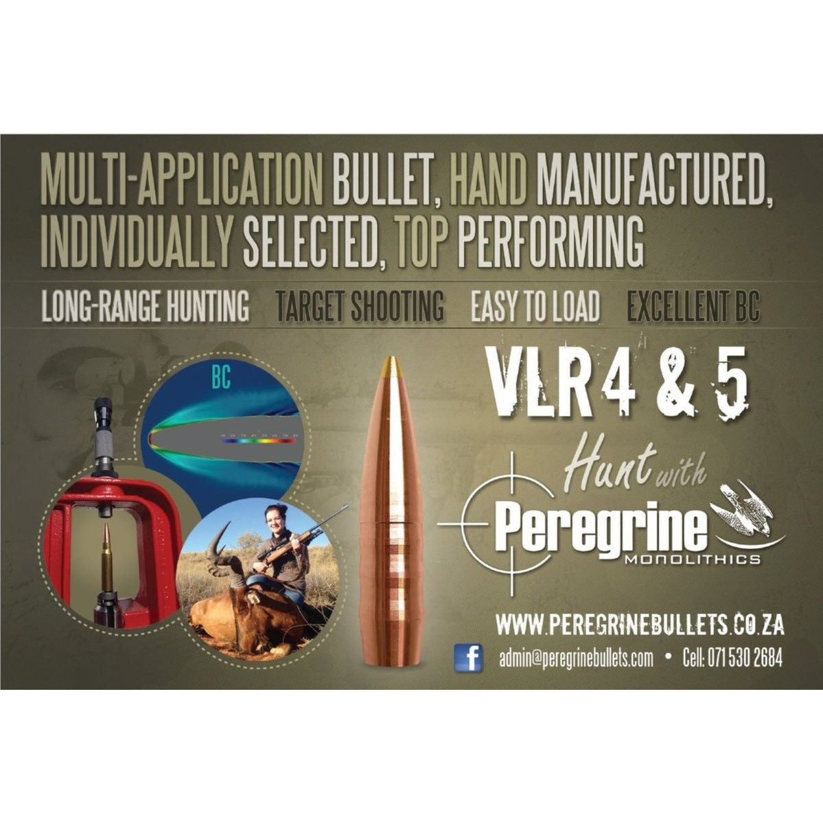 Peregrine Bullets VLR5 x100
