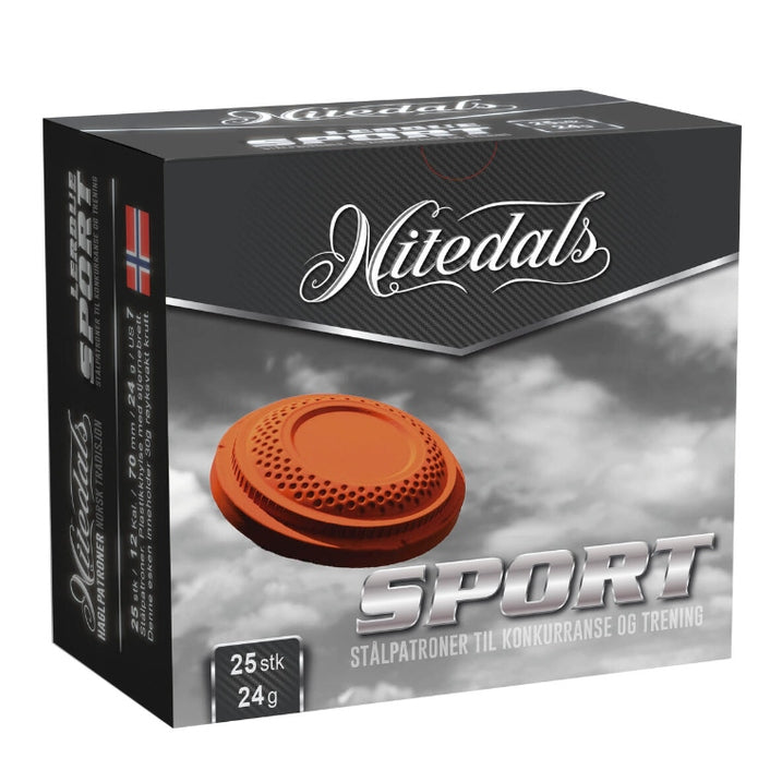 Nitedals Sport Stål 250pk 12/70 24g US7