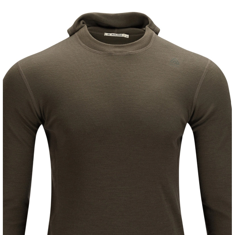 Aclima WarmWool Hoodsweater V2 Ms Tarmac