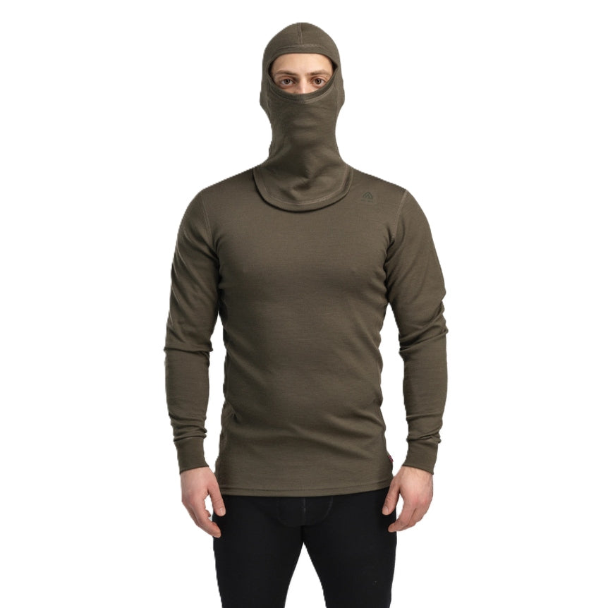 Aclima WarmWool Hoodsweater V2 Ms Tarmac
