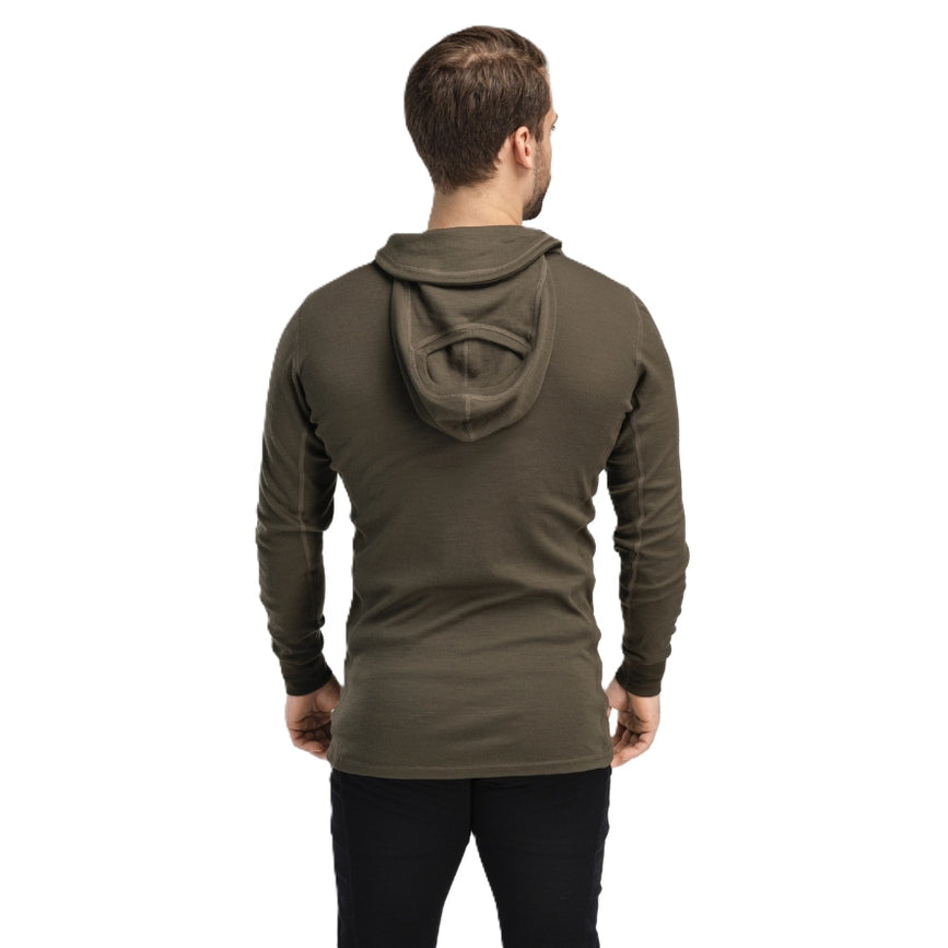 Aclima WarmWool Hoodsweater V2 Ms Tarmac