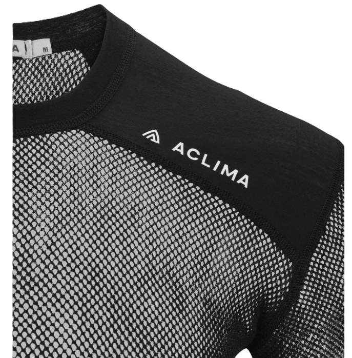 Aclima WoolNet Light T-shirt M's Jet Black
