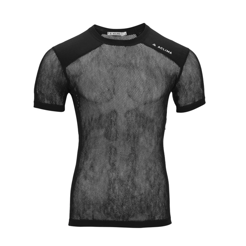 Aclima WoolNet Light T-shirt M's Jet Black