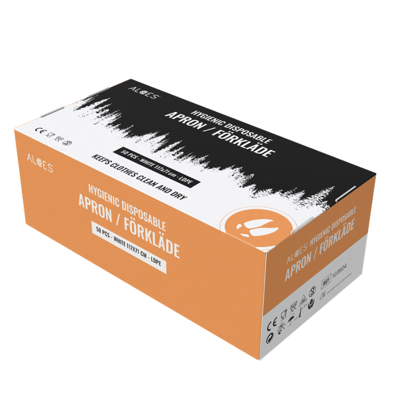 Alces Plastforkle 50-pk