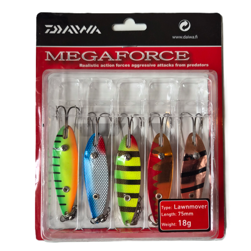 Daiwa Megaforce Lawnmower Lure Kit 18g
